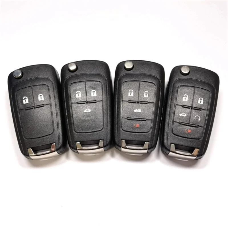 

3 шт. откидной складной чехол для дистанционного ключа для Buick Excelle XT GT New Regal Lacrosse Regal Verano, чехол для брелока без ключа 2/3/3+1/4+1