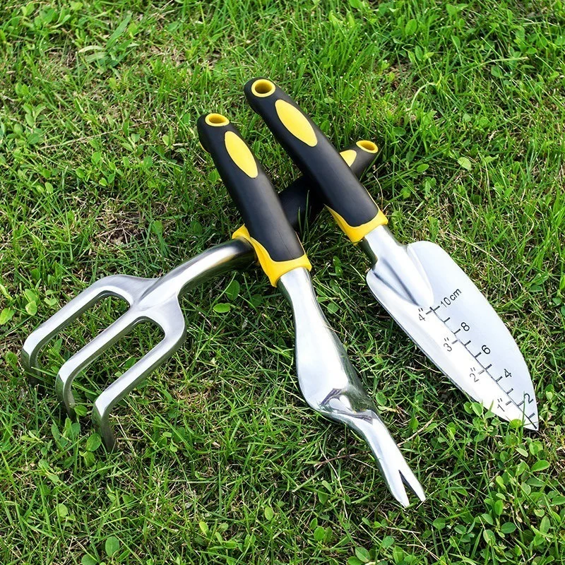 Agricultural weed puller, weeder, root remover, gardening tool, shovel, rake up roots, loosen fork, belt, portable protective gl