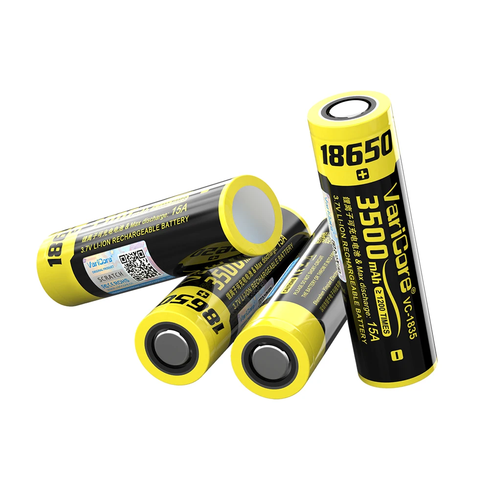 LiitoKala Mới Lii-35S 18650 3.7V 3500MAh Pin Lithium Cho Đèn LED