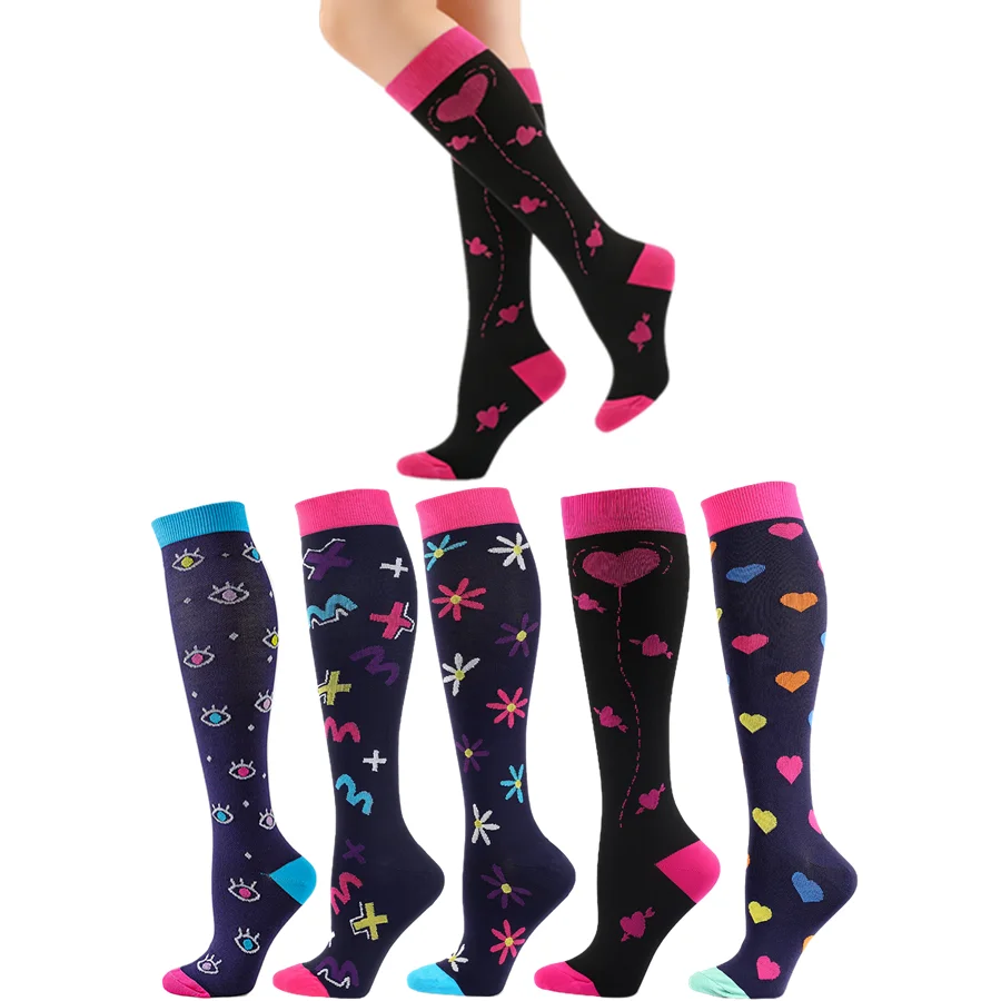 

Компрессионные носки для йоги для мужчин и женщин, нескользящие носки для тренировок