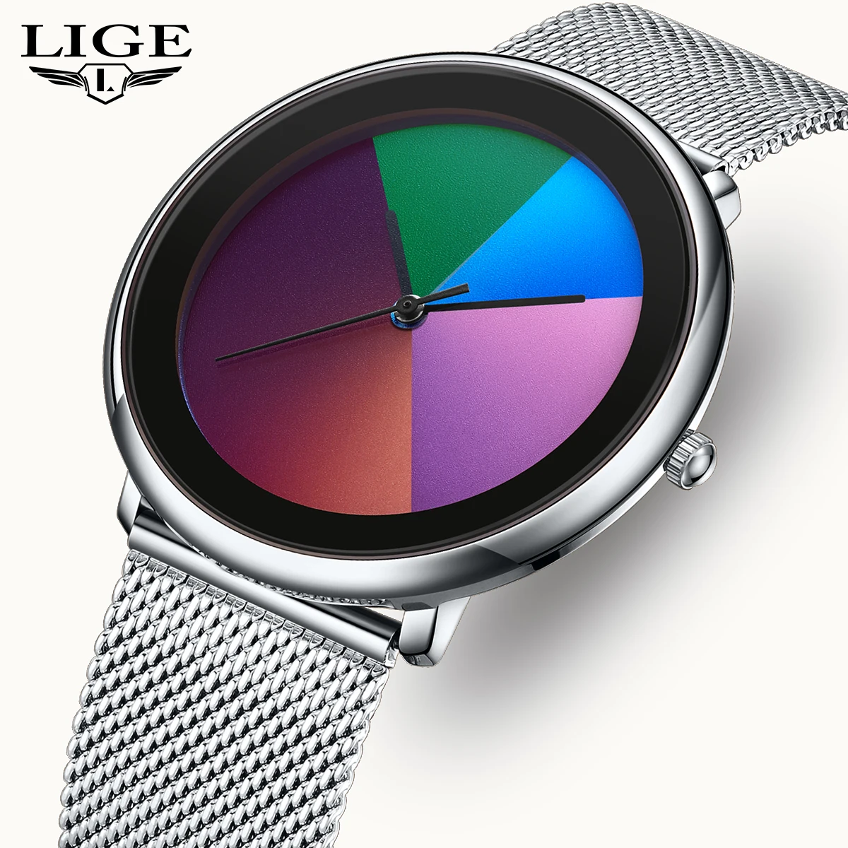 

Reloj LIGE luxury Women Watch Featured Palette sports Fashion ladies watch Waterproof Elegant quartz ladies gifts reloj de mujer