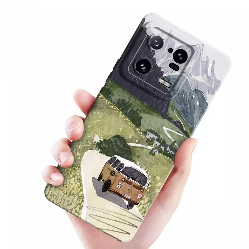 Interesting oil painting phone case For Xiaomi 13 Pro 11T 12T 13T 12X 12 12S Pro Mi 11 Lite 5G ne Poco X5 F5 F3 X3 Phone Cover