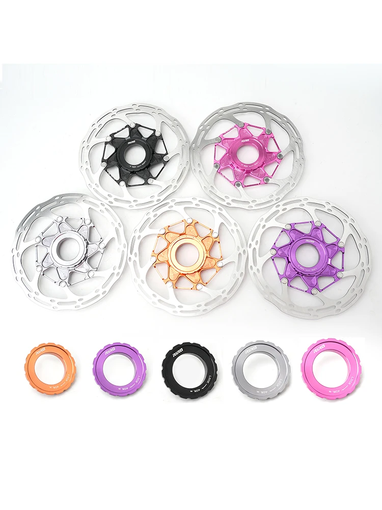 AliExpress riro RIRO Center Lock Disc Brake Rotor 140mm/160mm Ventilated for Road  Mountain Bike E-Bike CNC Molding Quiet Braking