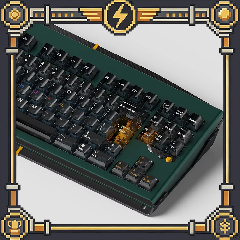 DEADLINEstudio AirBounce PC Keycaps Fog Permeable Keycap Original Factory Height Personalized Keyboard Keycaps Customized PC