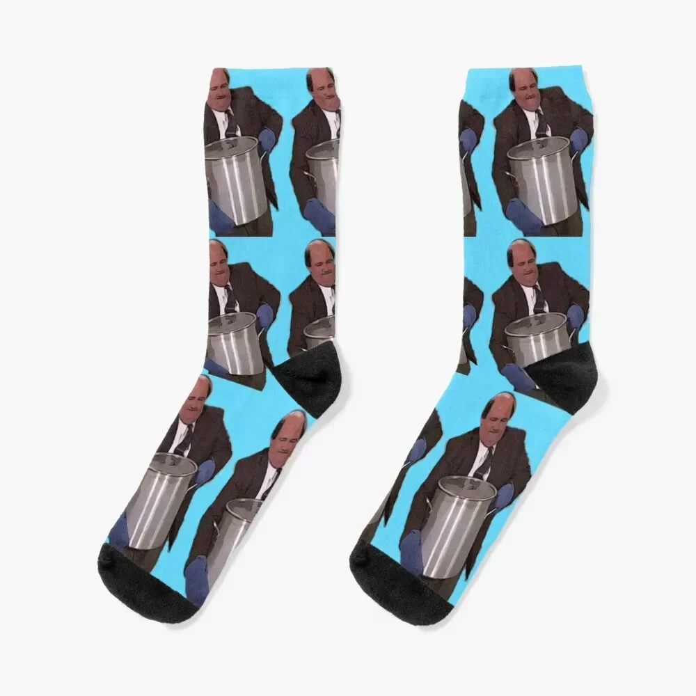 Binging with Babish: famous chili The Office us, digital artwork, Willow Days Socks cycling Socks For Girls Men's