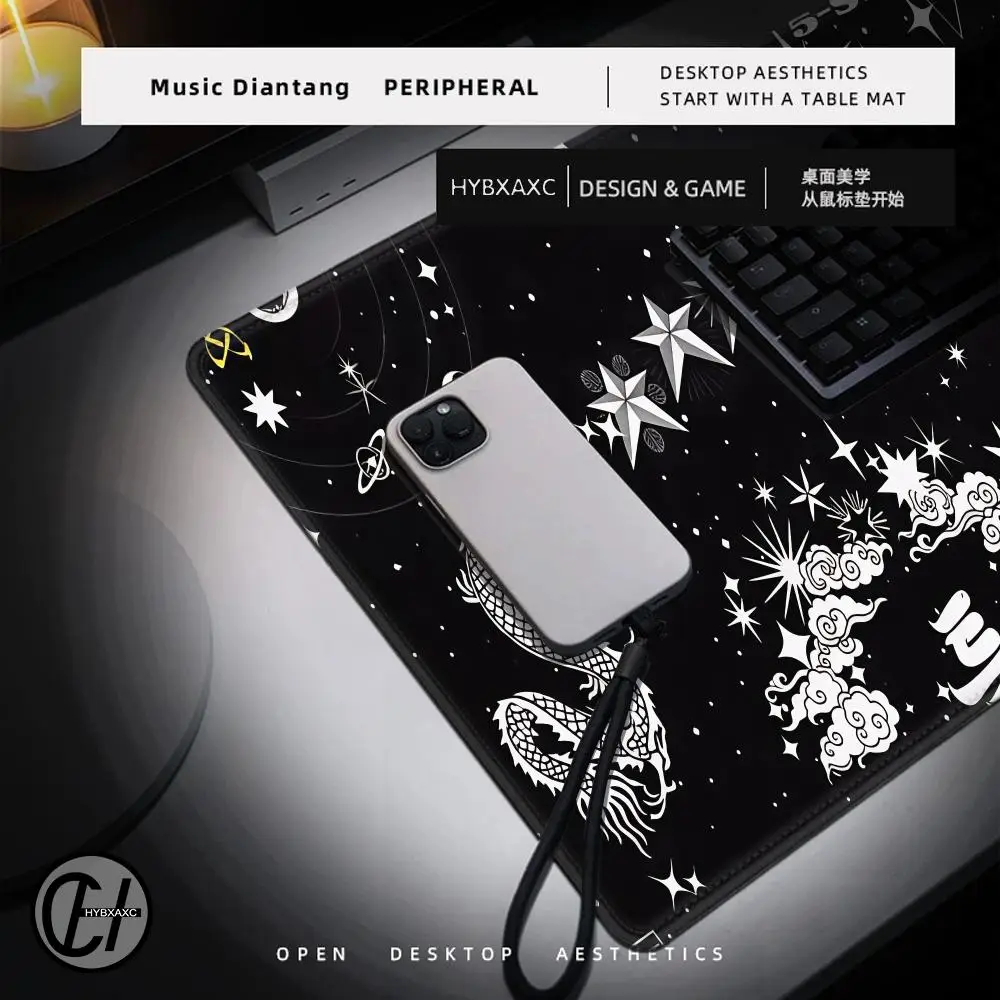 Trendy Pop Group S-Stray Kids Mouse Pad Mousepad Large Gaming LockEdge Thickened PC Table Desk Mat