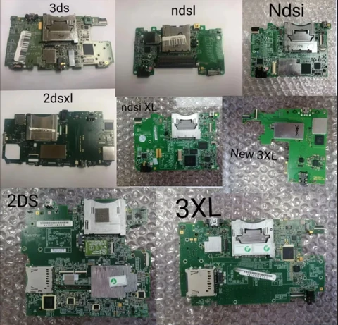 Repair for  3DSXL/NDSI XL /NDSi/New 3DSXL / NDS Lite/NEW 2DSXL/  2ds/ 3DS Gamepad Console PCB Board Original Mainboard 