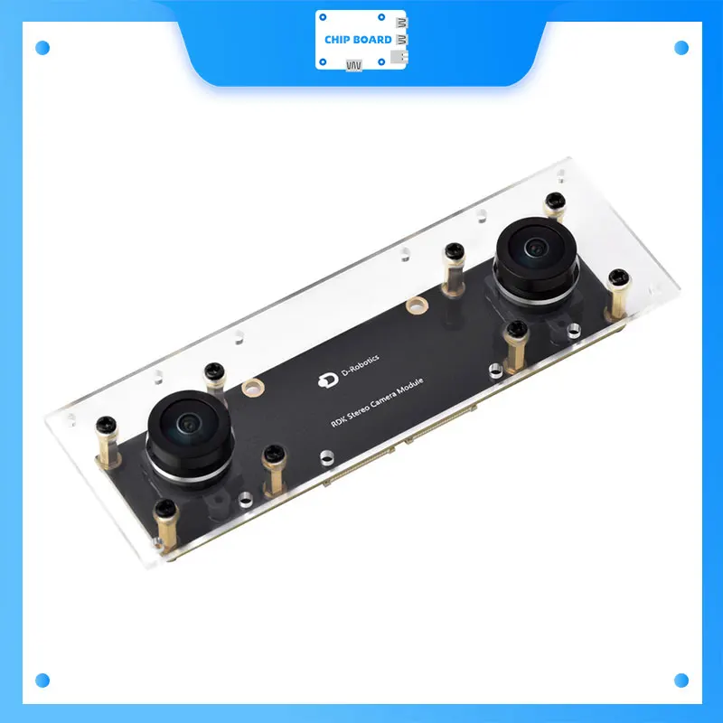 

Waveshare SC230AI Binocular Camera for RDK X5 - Dual 2MP Stereo Vision | Depth Sensing | Ultra-Wide FOV