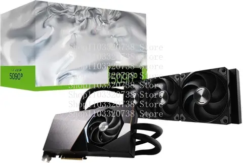 For MSI GeForce RTX 5090 D 32GB SUPRIM LIQUID SOC Graphics Card Full 4K Gaming