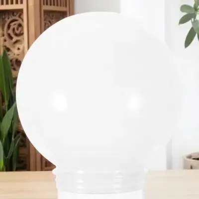 

Wear-Resistant Acrylic Spherical Lampshade Artistic Globe Light Cover Decorative Wall Lamp Shade for Bedroom Living Room Indoor