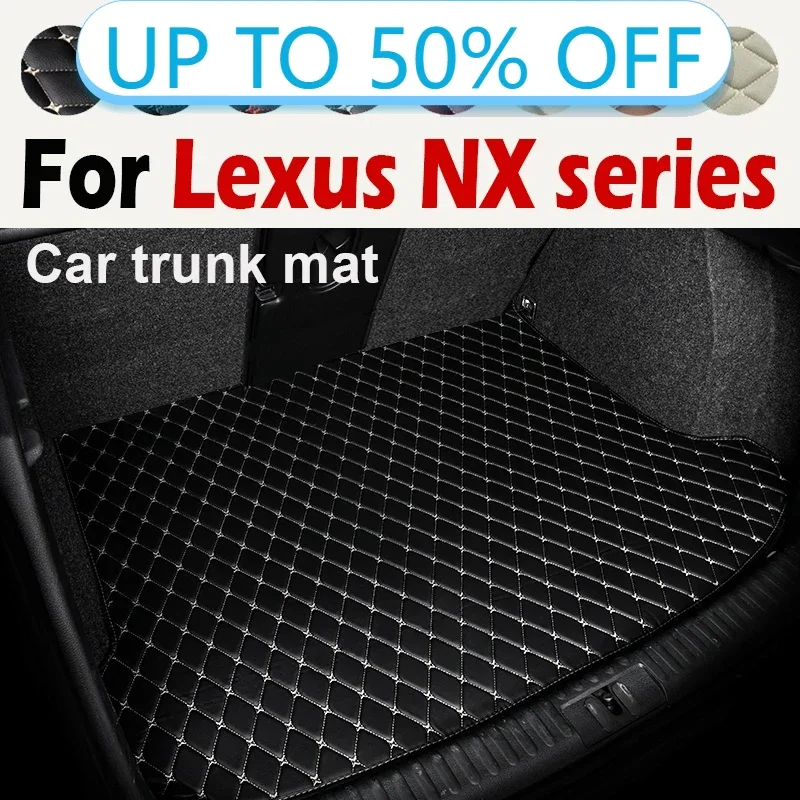 Car trunk mat for Lexus NX series 200 200T NX300 NX300h 2015 2016 2017 2018-2021 cargo liner carpet interior accessories cover