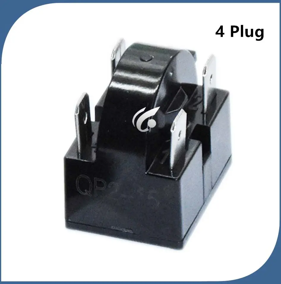 1pcs new for Refrigerator fittings Refrigerator freezer PTC starter thermal protector relay QP2-12 QP2-22 QP2-33 QP2-15