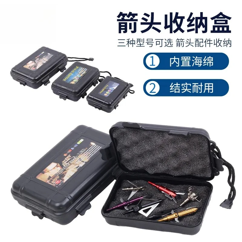 Alloy Arrow Storage Box Outdoor Archery Equipment Accessories Sorting Collection Case for Bow and Arrows Spot
