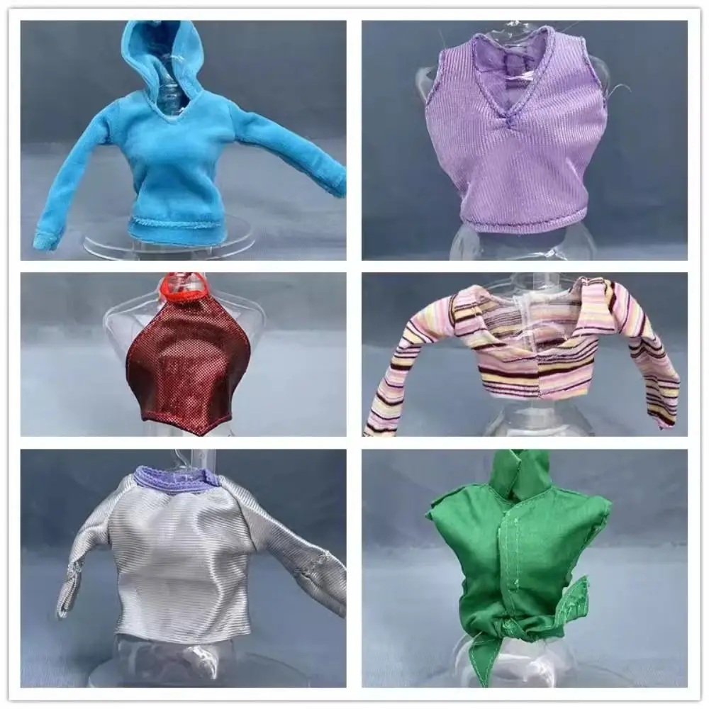 New Fashion Doll Clothes Accessories Multi-styles Casual Wears Doll Jacket T-shirt 1/6 BJD Dolls 30cm Doll