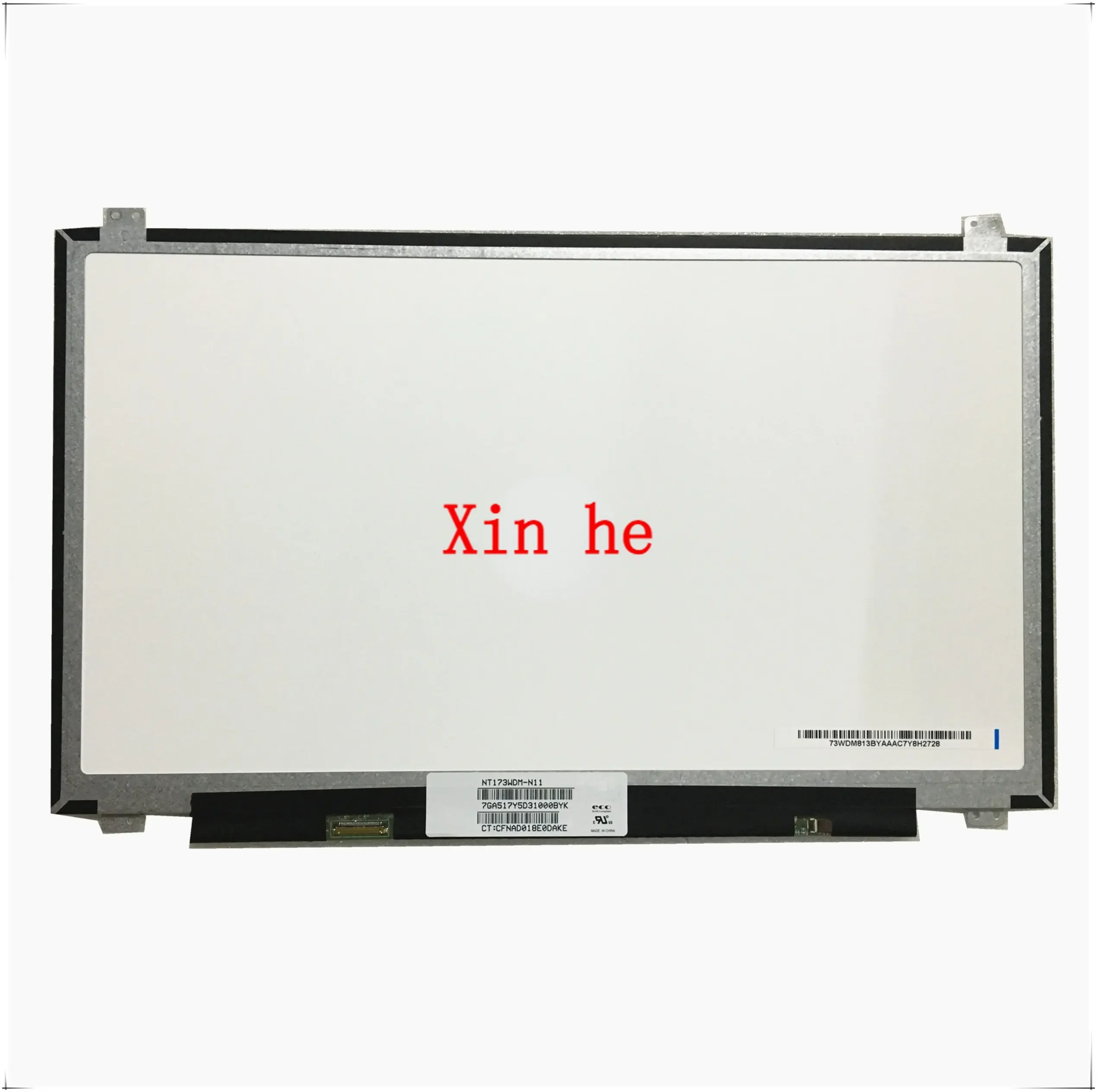 

NT173WDM-N11 fit NT173WDM-N21 B173RTN02.2 B173RTN02.1 B173RTN02.0 17.3''Laptop LCD Screen 1600*900 EDP 30pin