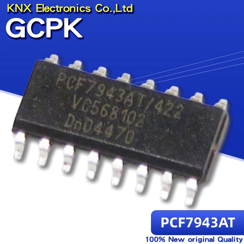 2pcs 100% original new SOP PCF7943AT 7943AT PCF7943 SOP-16 PCF7943AT/422