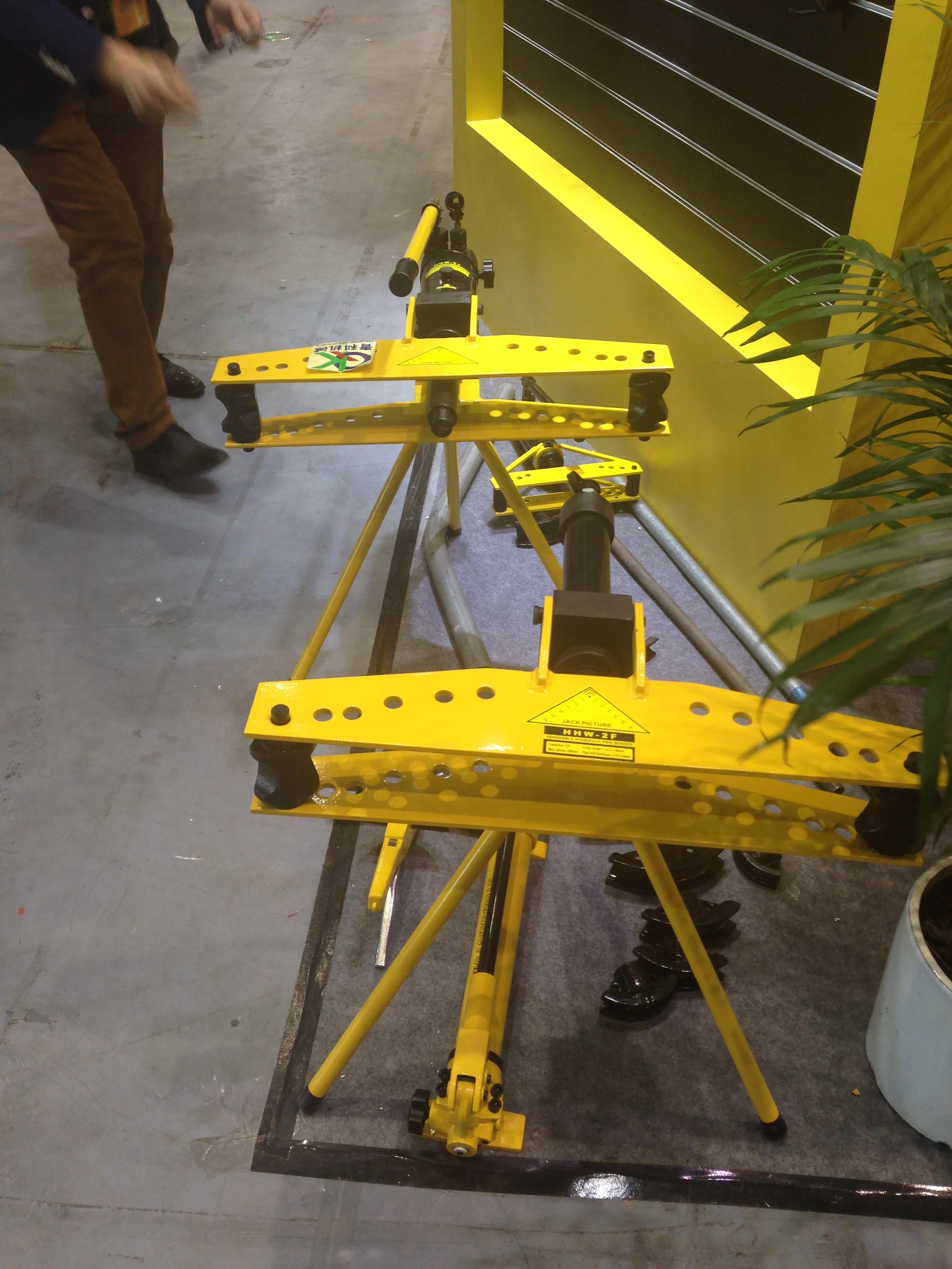 New Manually Operated Electric Pump Steel Tube Bender Machine Hydraulic Pipes Bending Tools Construction Iron Seamless Pipes