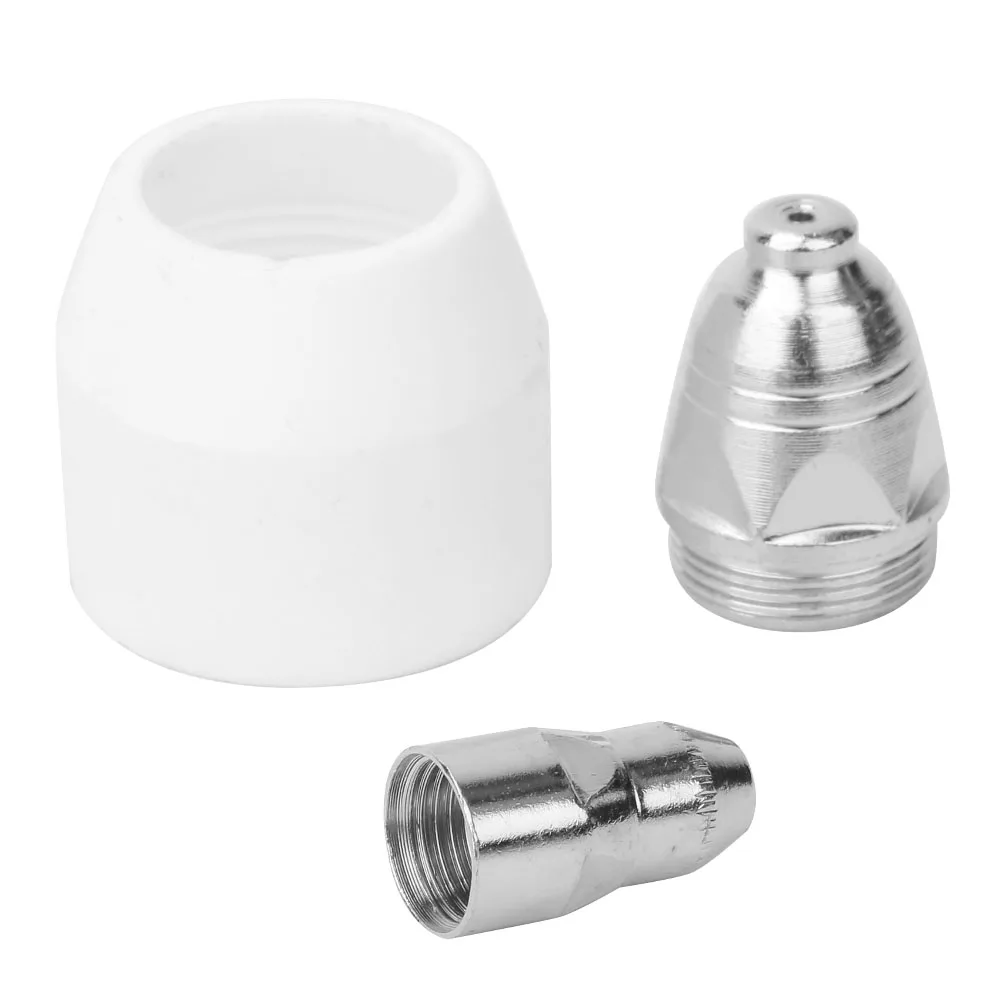 P80 Plasma Cutter Torch Electrode Tip Ceramic Cup Plasma Cutting Consumables P80 Electrode P80 Cup P80 Tip