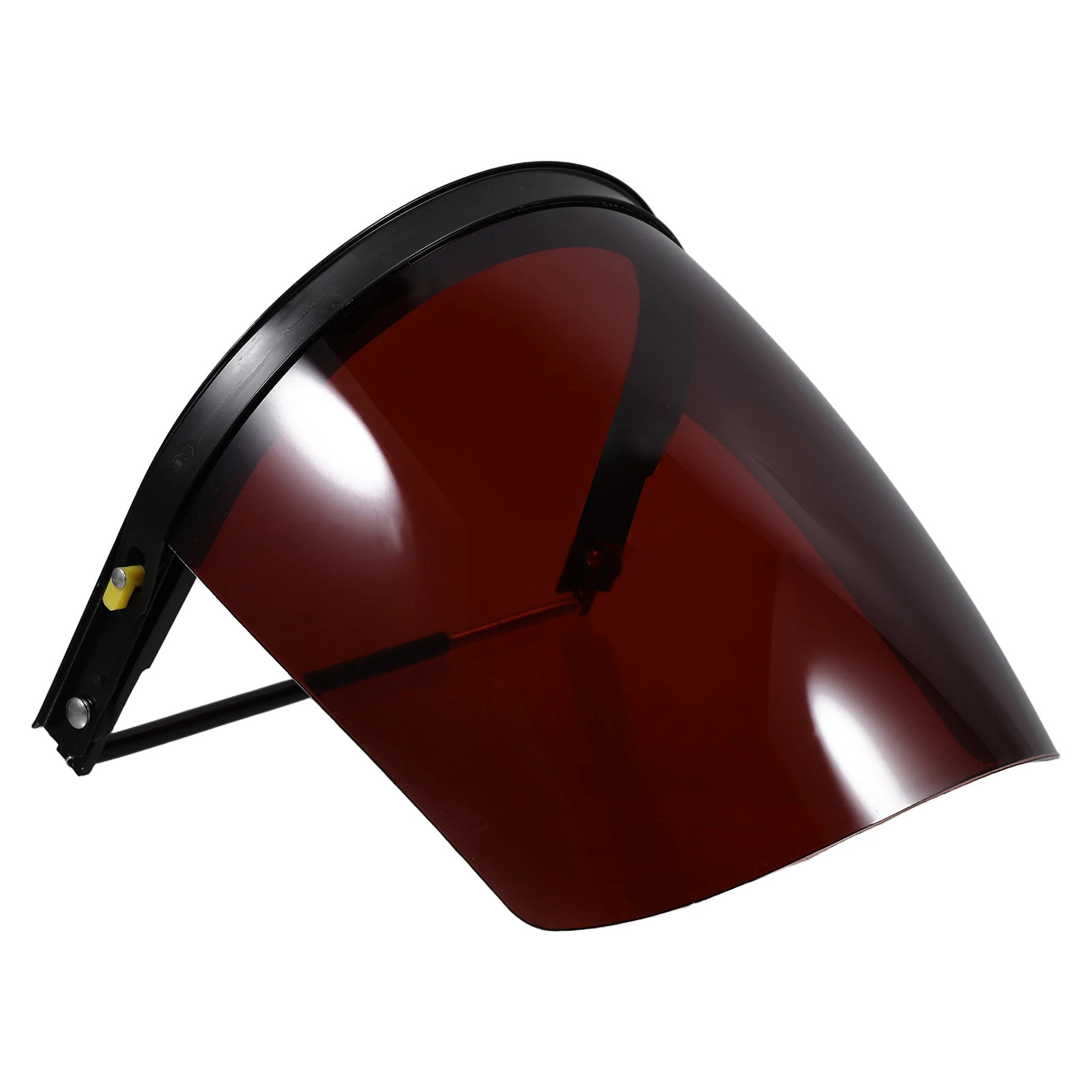 

Reusable Anti splash Face Mask Brown Aluminum Protection Adjustable Spring B Safety Faces Shield Dust Proof Eye Shield