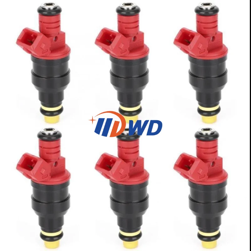 0280150931 Fuel Injector Set 6 Pcs for Ford Explorer Ranger Mazda B4000 Navajo 4.0L