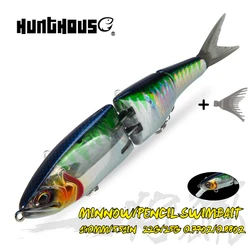 Hunthouse Armajoi Pencil tre sezioni Swimbait Exsence Shallow Flash Minnow Floating 140mm 22/25g Hard Bait Topwater Saltwater
