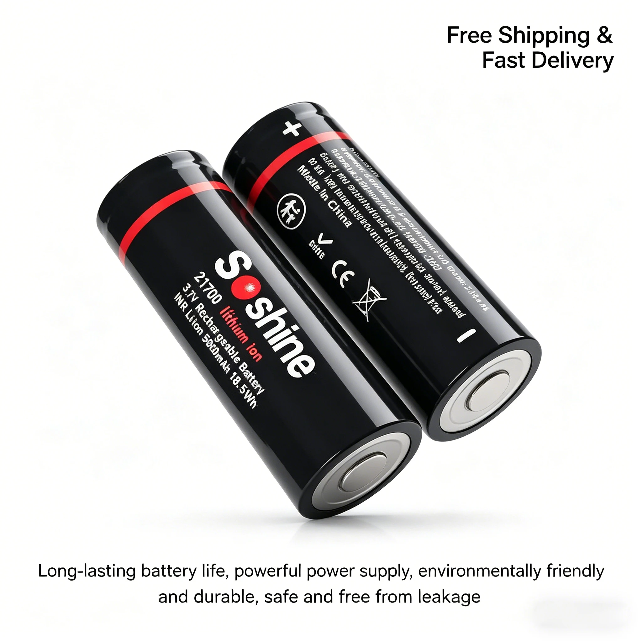 

21700 3.7V 5000mAh Lithium Battery 3C High Power Discharge Rechargeable Li-ion Cell for Screwdriver Drone E-bike Light