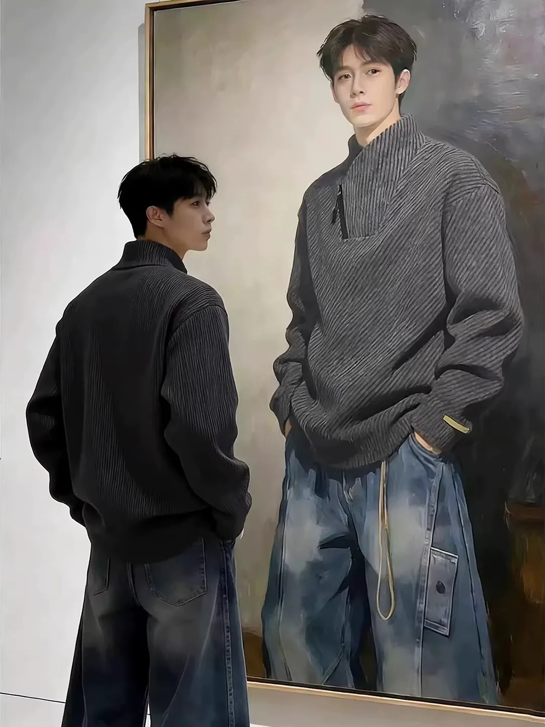 

Мужская толстовка на молнии с капюшоном, осенне-зимняя, утепленная, с дизайном «Звезды», длинный рукав, повседневная, для ношения под одеждой