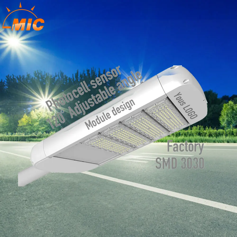 outdoor housing aluminium motion sensor road manufacturer dcdriver ip65 SMD watt 60w120w 200w 150w 100w lamp led street light