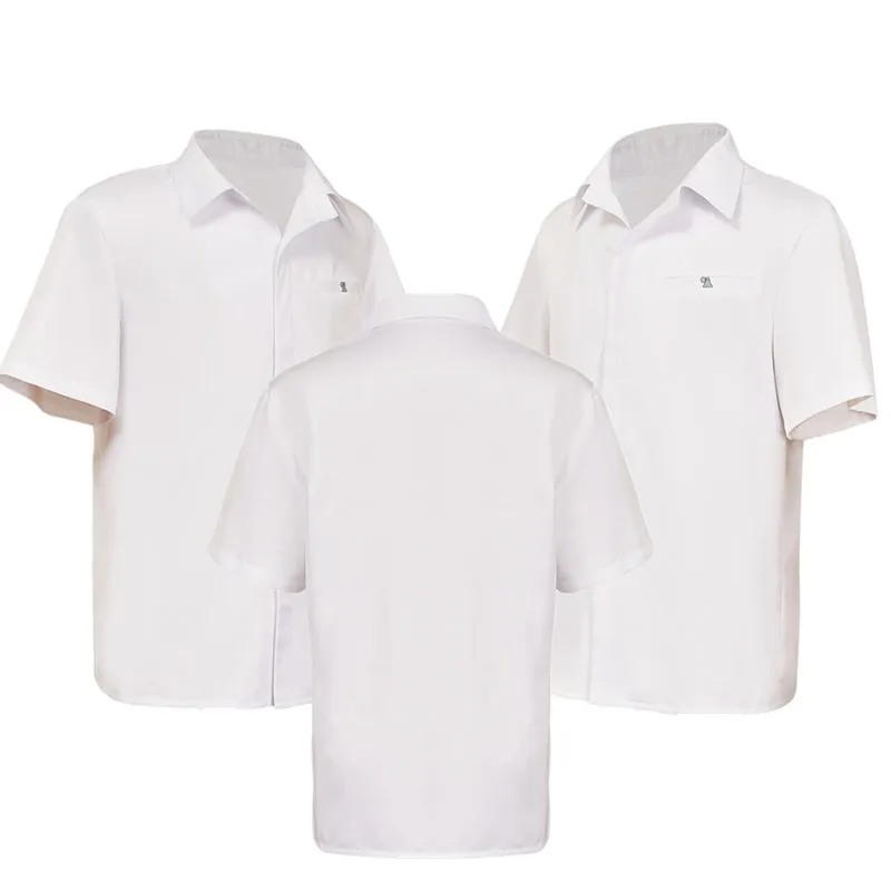 

Hikaru ga Anime Shinda Natsu Yoshiki Tsujinaka Cosplay T-shirt Costume Adult Short Sleeve Shirt Halloween Carnival Party Suit