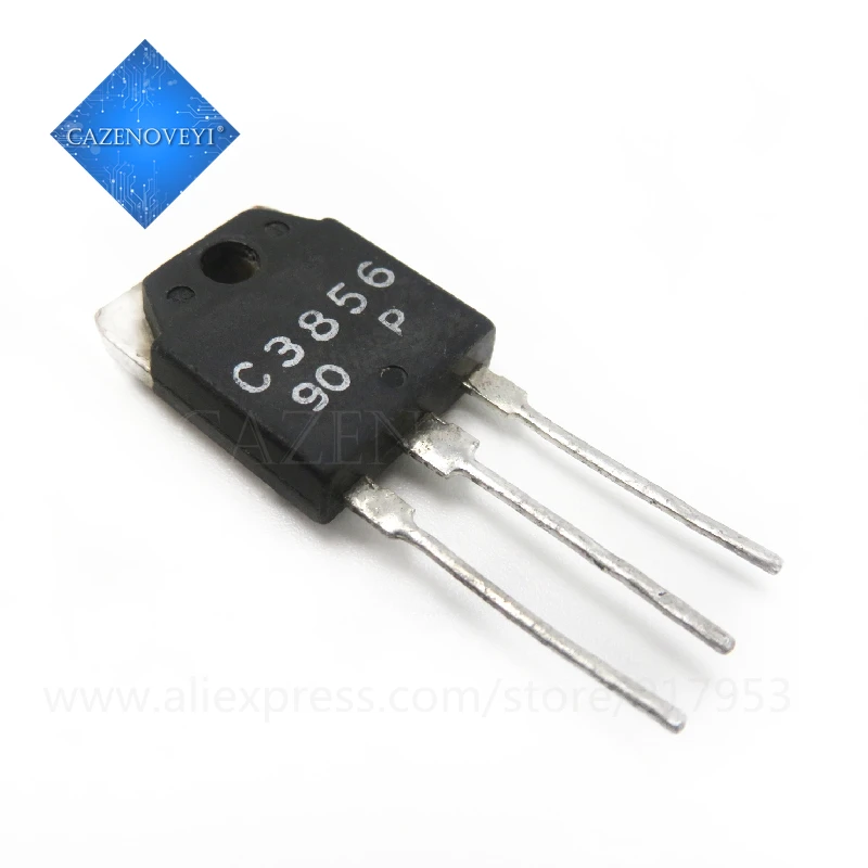 2pcs/lot=1pair 2SC3856 2SA1492 1pcs C3856 + 1pcs A1492 TO-24