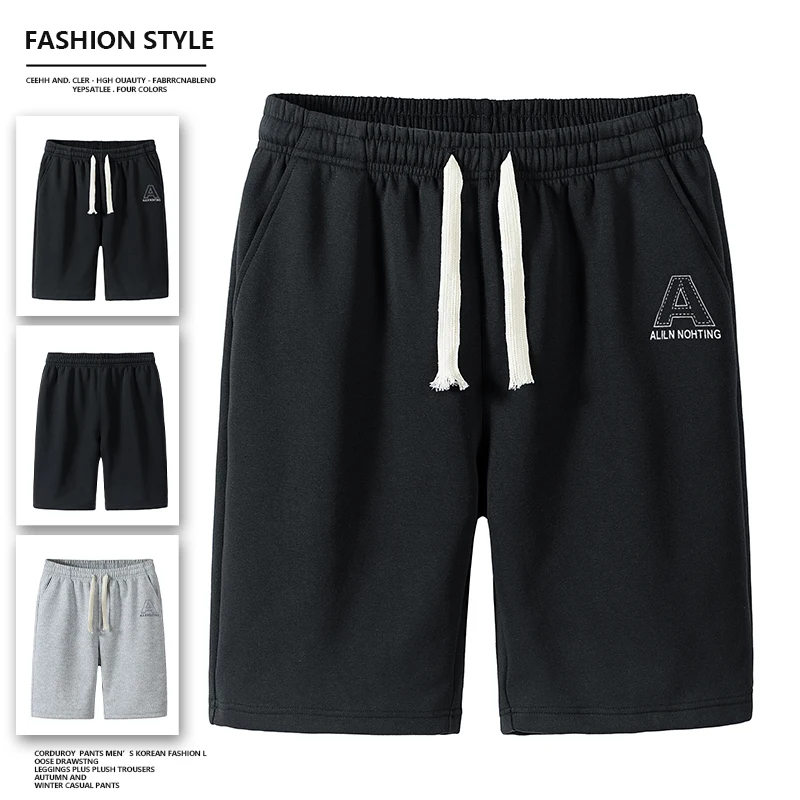 

Летние спортивные брюки для баскетбола, свободные прямые брюки длиной до колена, спортивные штаны для мальчиков-подростков, молодежные модные брюки с эластичной резинкой на талии