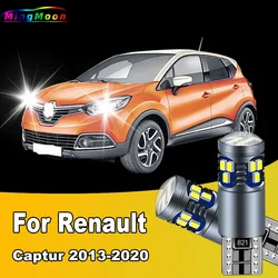2Pcs T10 Car Bulbs LED Parking Lamp For Renault Captur 2013 2014 2015 2016 2017 2018 2019 2020 Interior Clearance Lights