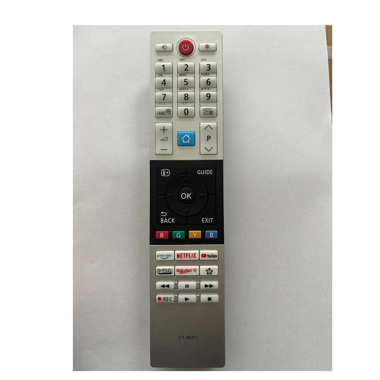 CT-8560 CT-8561 CT-8568 Replaced Remote Control For Toshiba CT-8567 55UV2363DB 65UV2363D Smart 4K LED