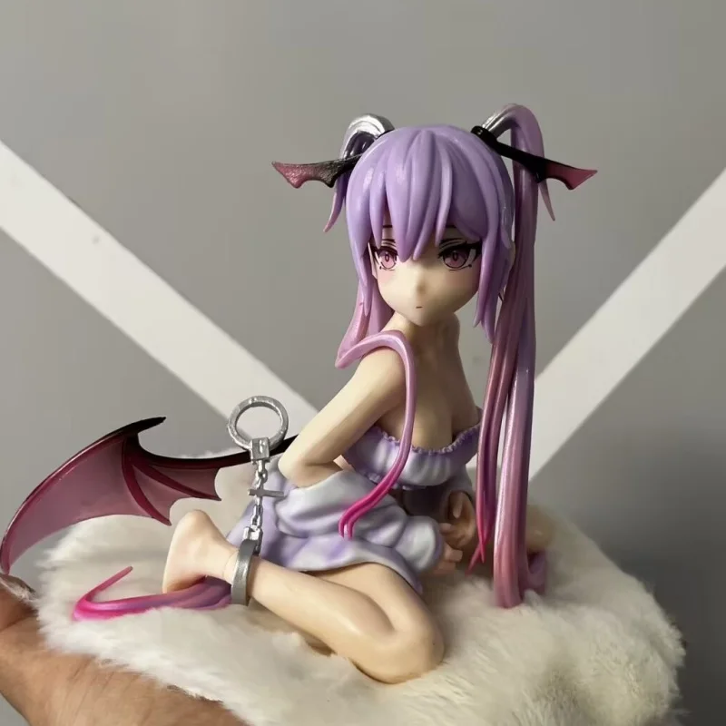 

Hot Anime Eve Figure Pink Charm Demon Action Figure Beauty Girl Pvc Doll Model Desktop Ornaments Collection Toy Birthday Gifts