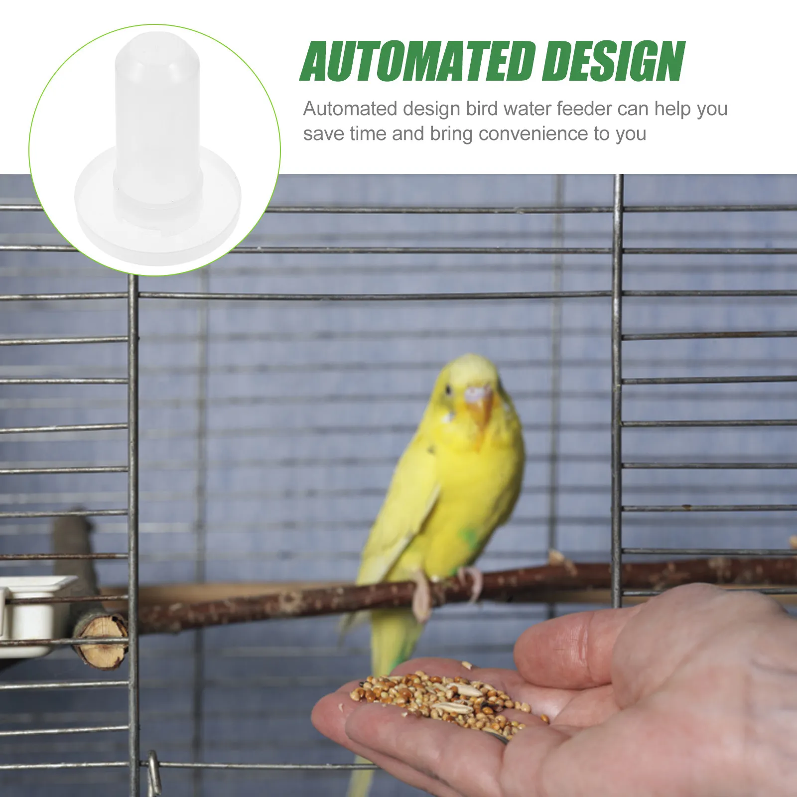 

Комплект автоматических кормушек и поилок для кур из прочного полипропилена, для домашней птицы, многофункциональный контейнер для разведения животных