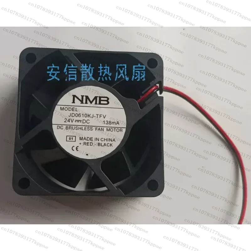 1PCS for JD0610KJ-TFV NMB 24V 6cm Silent DC Cooling Fan Inverter Fan 60x60x25mm