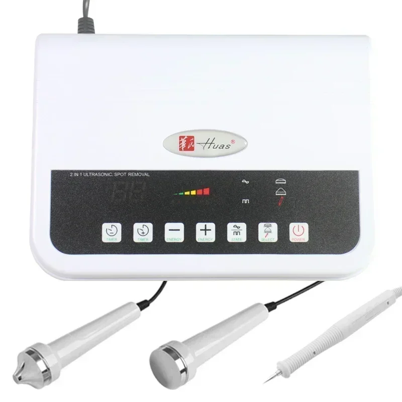 

3 In 1 Ultrasonic Facial Machine Massager Anti Aging Ultrasound Face Body Skin Deep Cleaning Spot Tattoo Removal Beauty Device