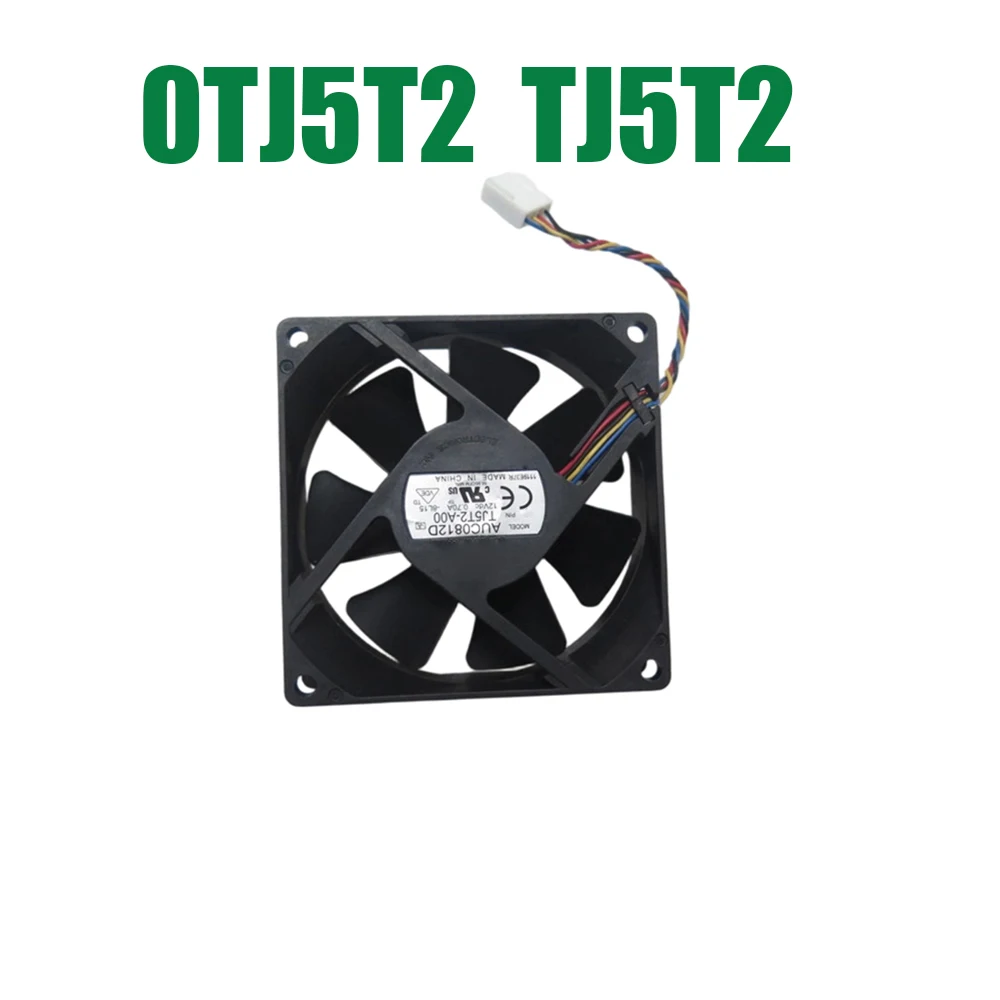 

For DELL For Vostro 3900 3900G 3901 3902 3905 0TJ5T2 TJ5T2:A00 AUC0812D-8L15 DS08025R12U P158 DC12V 0.70A 64CFM Cooling Fan