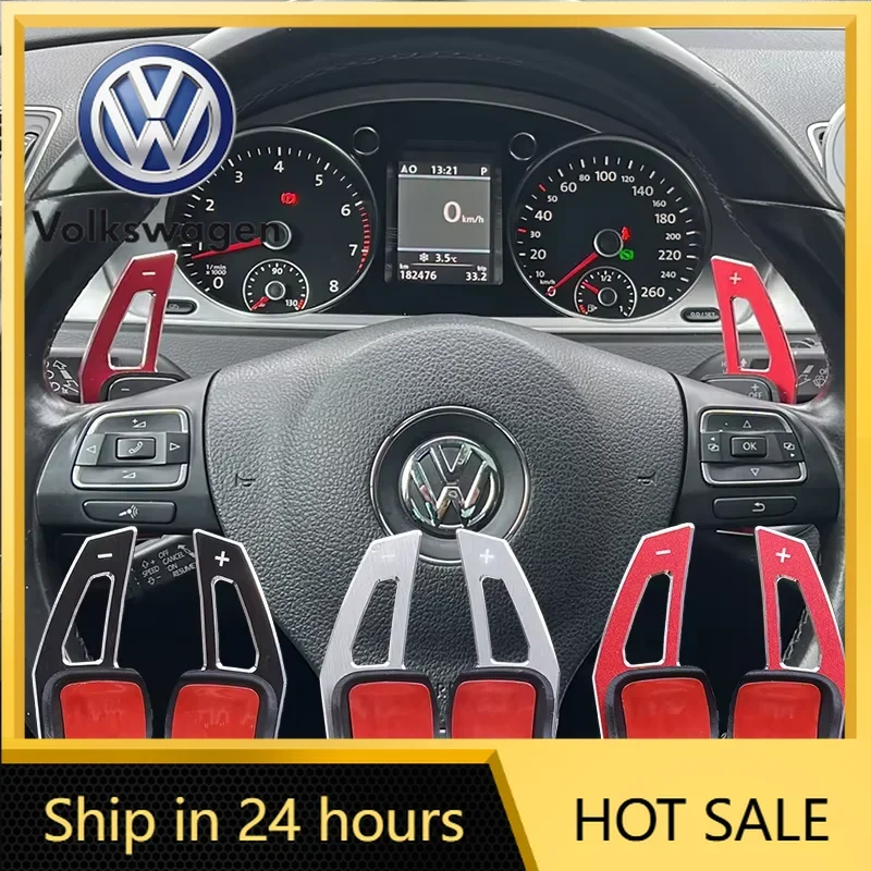 

For VW Volkswagen Jetta MK5 Golf DSG Steering Wheel Paddle Extension Shift Cover For VW Golf 5 6 MK6 GTI R Jetta MK5 Passat B6 B