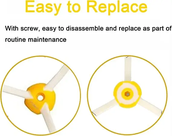 Side Brush Replacement for iRobot Roomba 500 & 600 & 700 Series 600 610 620 694 760 770 780 Models
