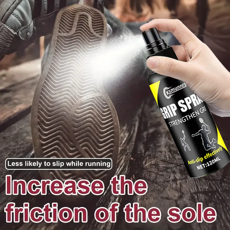 بخاخ رياضي لقفازات كرة السلة، سريع الجفاف، مادة البولي بروبيلين، يزيد من قوة الإمساك، ويحمي سلامة المعصم للرياضيين