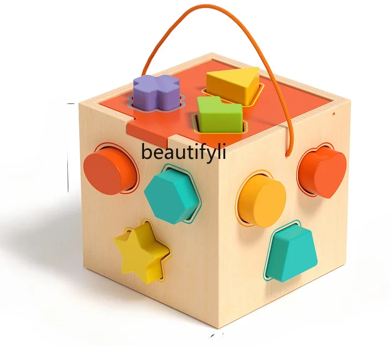 Early education educational toys baby color cognition classification teaching aids shape matching fine motor training