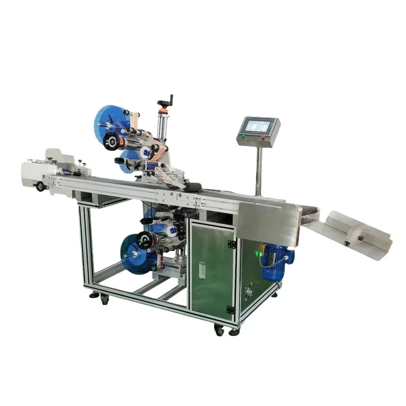 

Automatic Label Applicator Machine For Bags Pouches Film & Paper Boxes-High Precision Touch Screen Labeling System