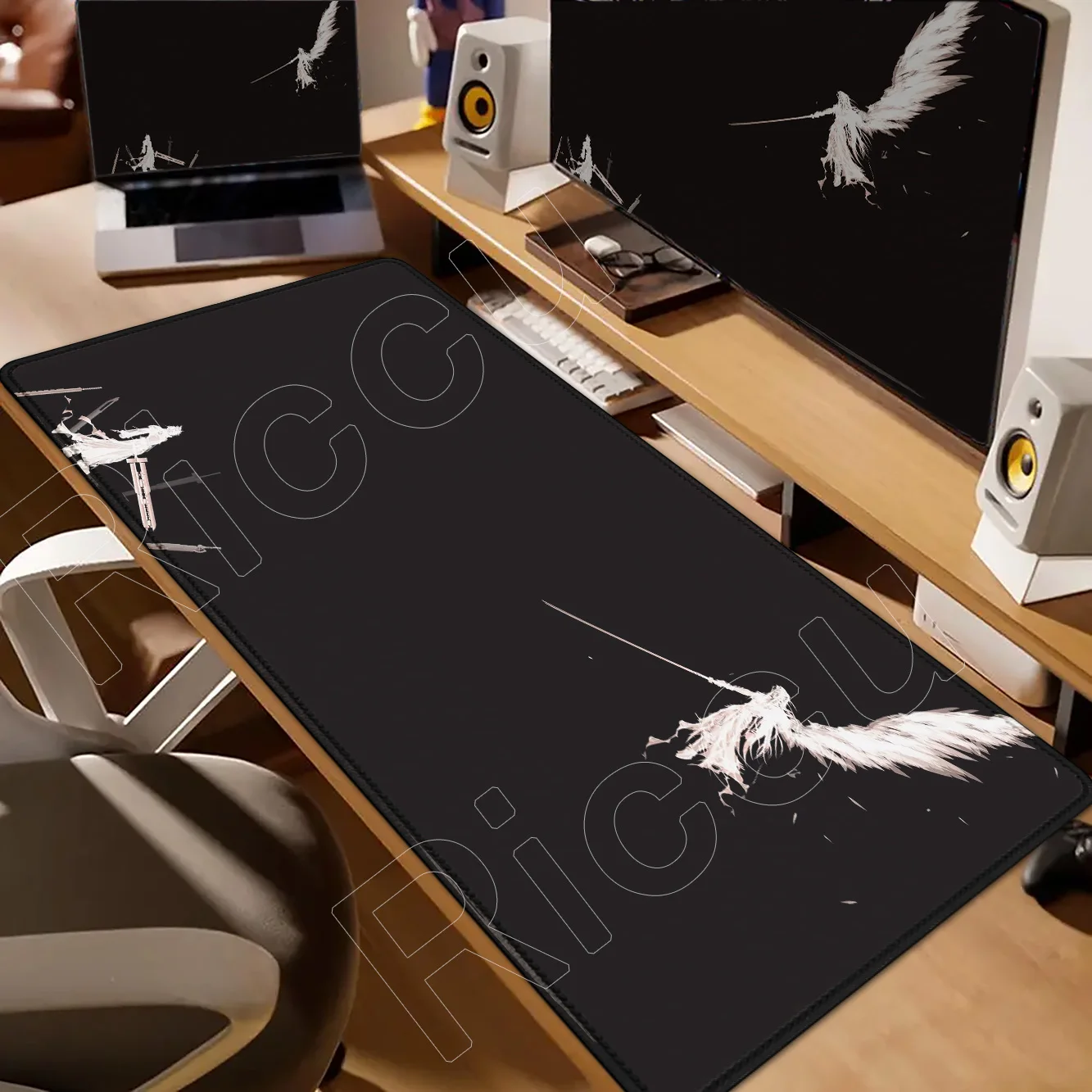 HD Printing F-Final Fantasy 7 Large Gaming Mouse Pad Computer Laptop Mousepad Keyboard Pads Desk Mat PC Game XXL Office Mausepad