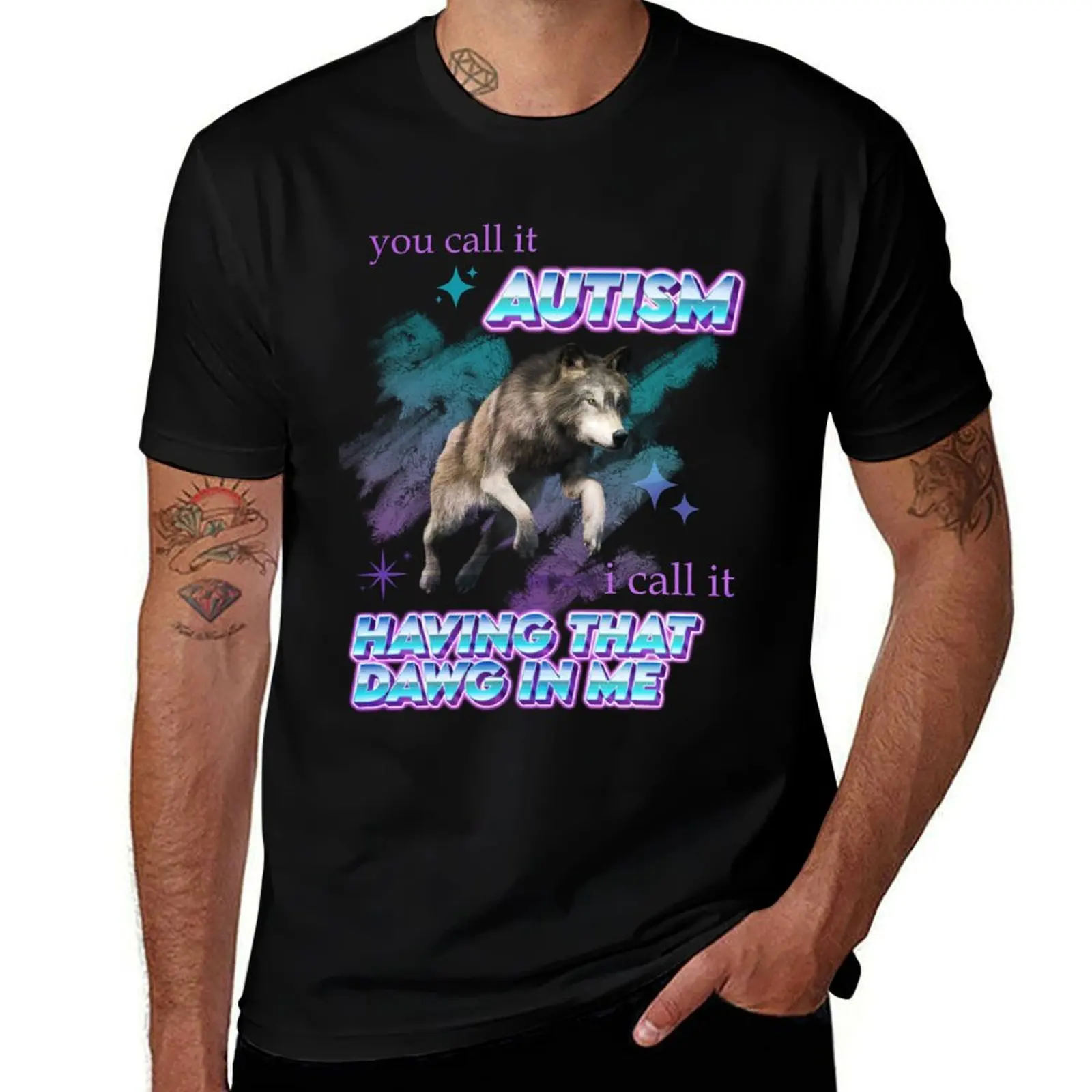 

i have that DAWG in me T-Shirt anime shirt Aesthetic clothing heavyweights t shirt for men