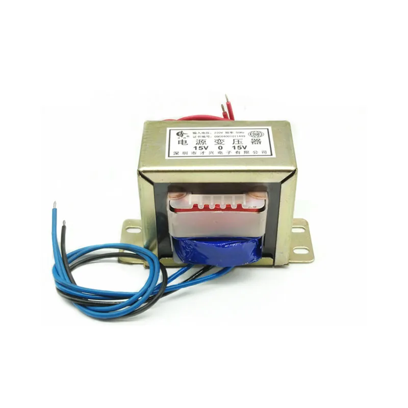 80W  Power Transformer Input AC 220V/380V EI76 Copper Core 50~60Hz Output AC 6V 9V 12V 15V 18V 24V~220V Single/Dual Line Copper