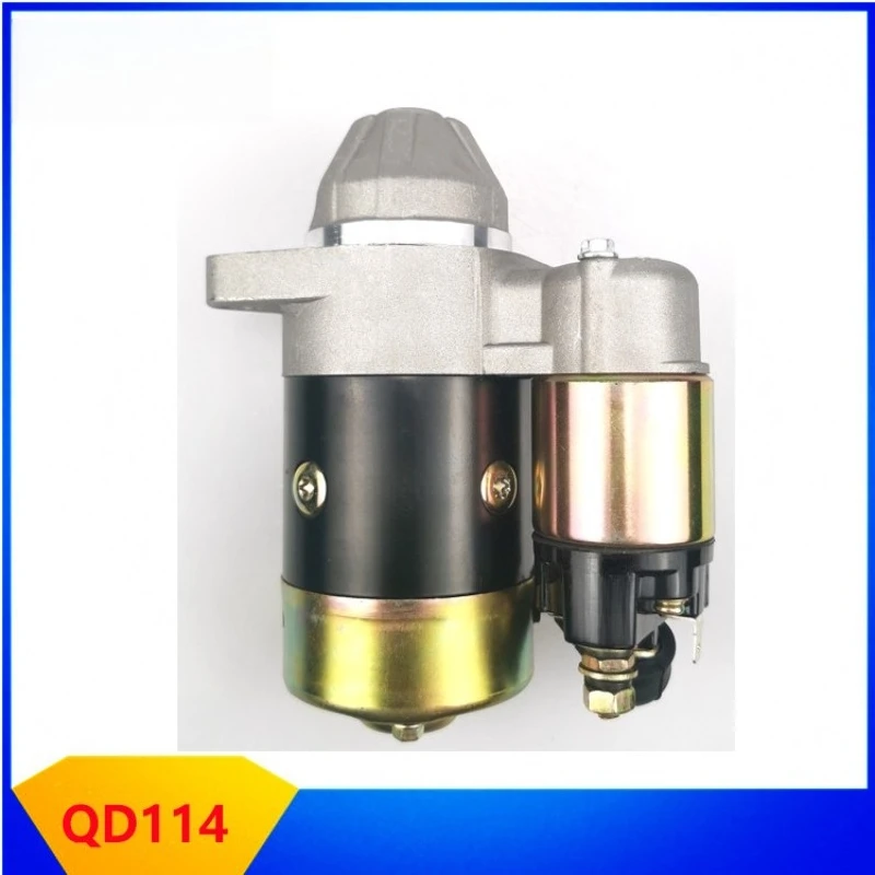 Air-cooled diesel engine 170F 178F 186F 192F starter motor QD114A starter 12V is suitable for