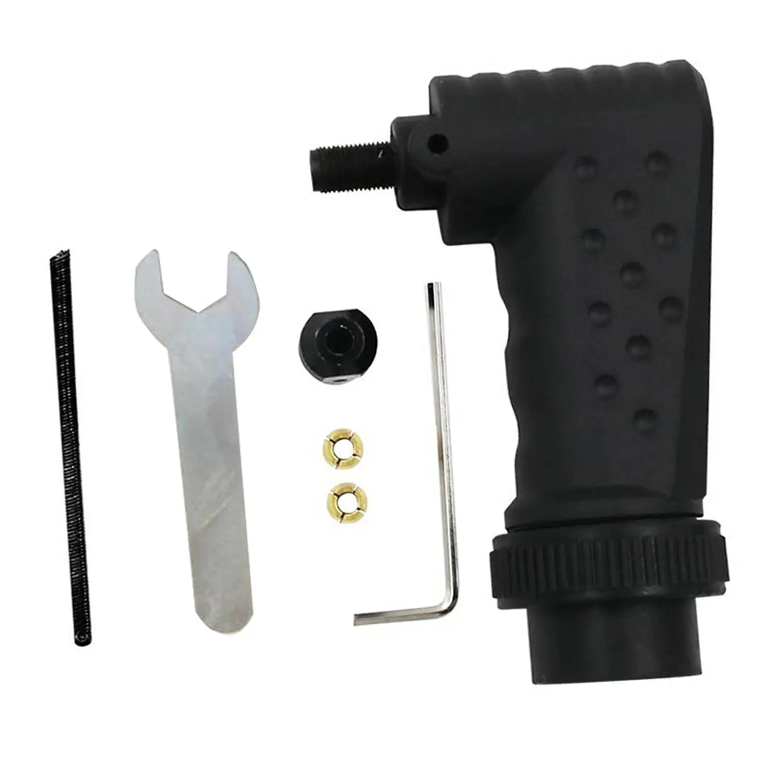 Right Angle Drill Shank Turning Device Attachment Drill Chuck Converter Adapter Drill Attachments 90 Degree Chuck Adapter