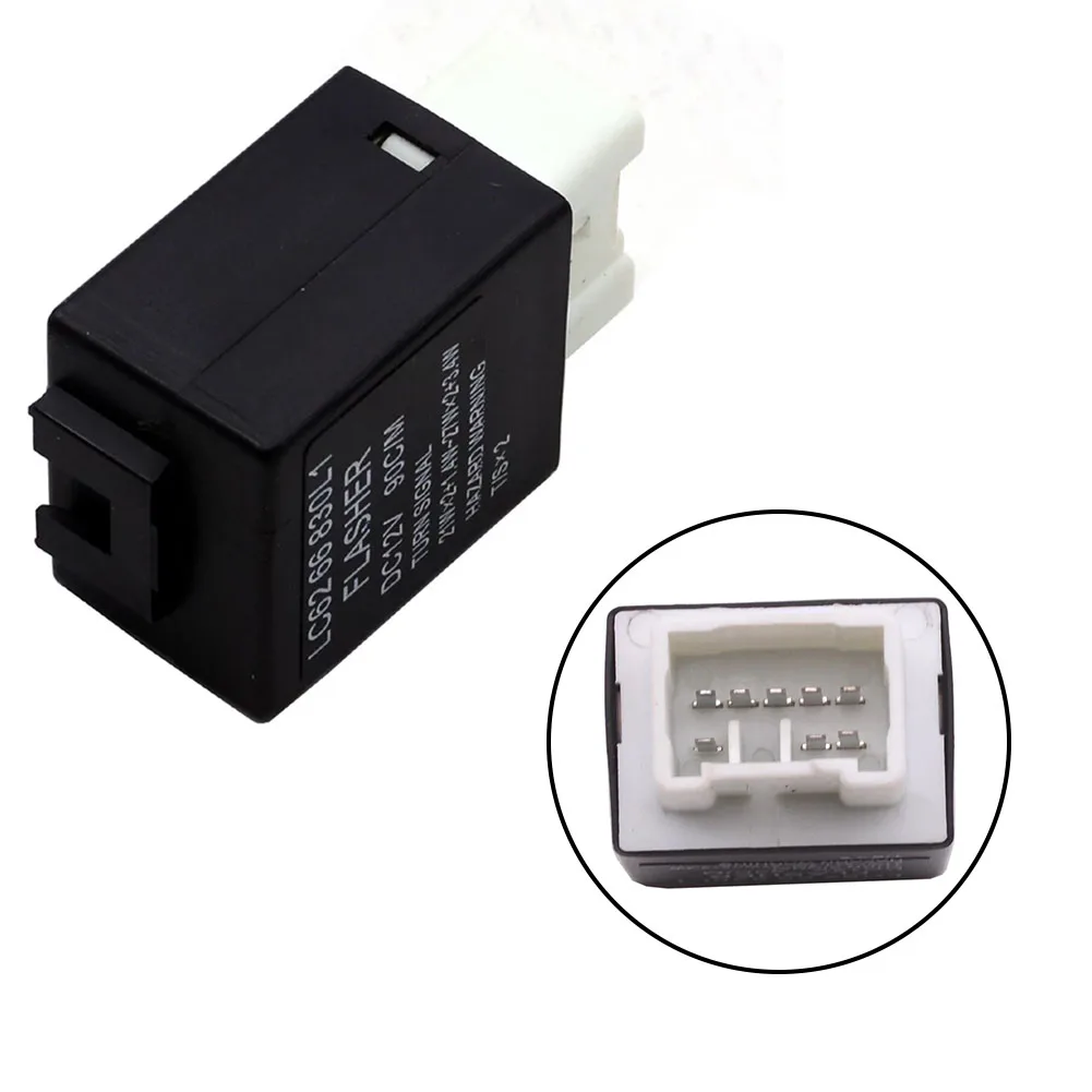 LC62-66-830 FOR Mazda Turn Signal Flasher Relay 323 Black LC62-66-830 Plastic For Haima 7 S3 For Mazda Demio 2003