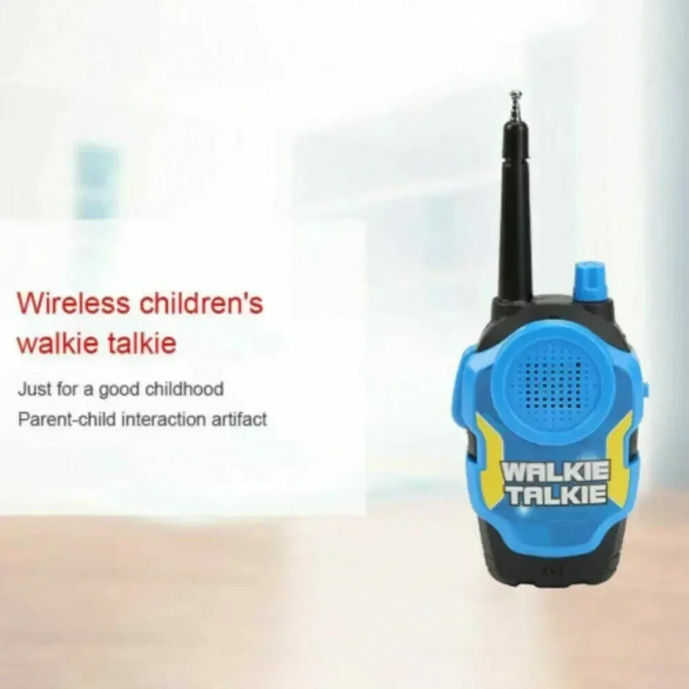 2 Stuks 300M Walkie Talkies Mini Draagbare Handheld Tweerichtingsradio Speelgoed Voor Kinderen Kinderdag Verjaardagscadeautjes Outdoor Interphone Speelgoed